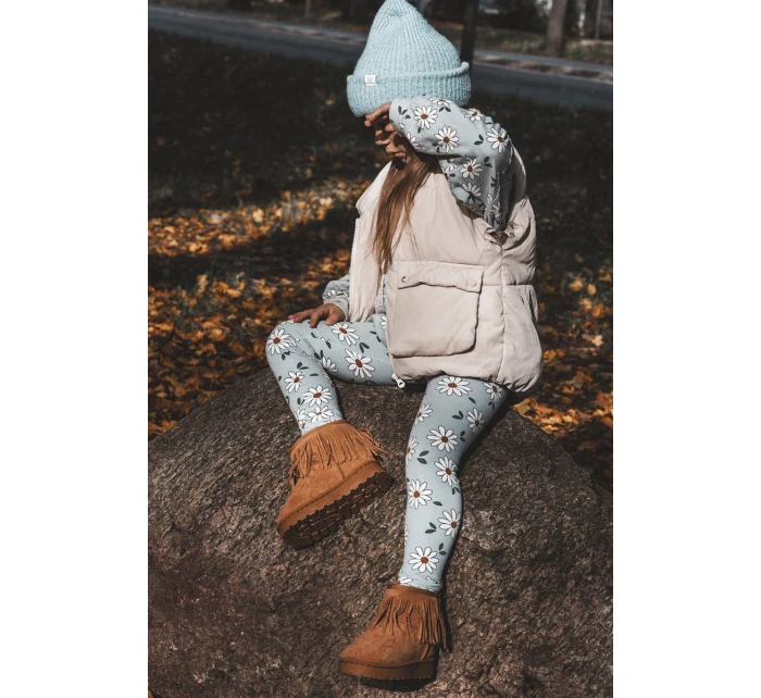 Ocieplane Botky Sněžáky Dětské s Ozdobnými Frédzlami Camel Nimia