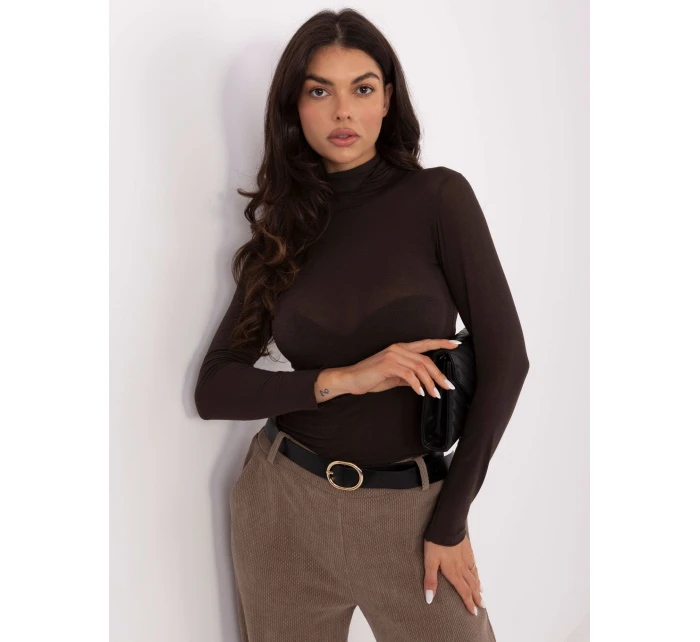 Bluzka IT BZ model 21749892 brązowy - FPrice Bluzka IT BZ model 21749892 brązowy - FPrice