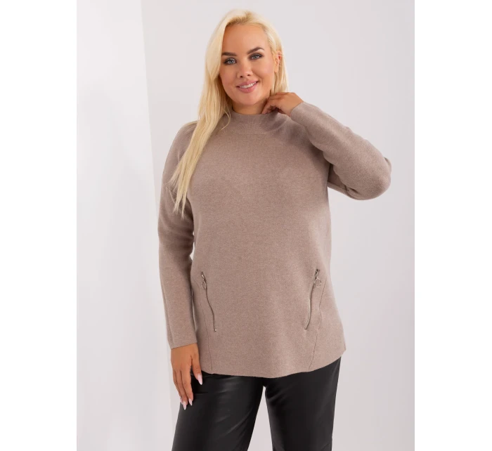 PM SW PM717 Svetr.20 tmavých pusinek