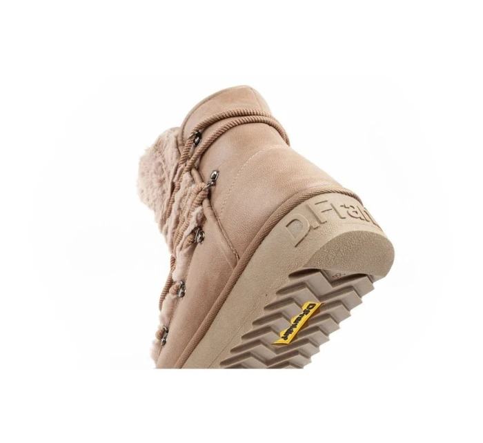 snow boots winter  brown high dámské model 21395346 - D.Franklin