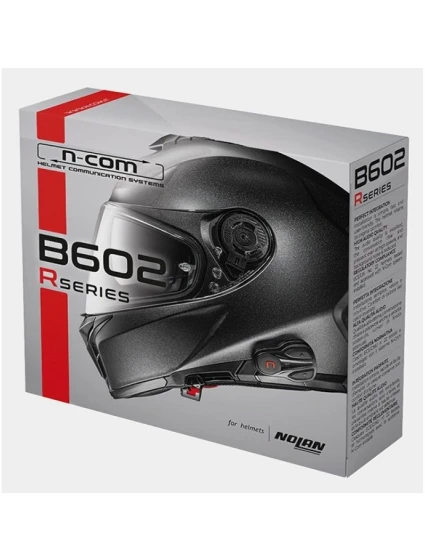 NOLAN N-COM B602 R interkom pro motocykly pro helmy NOLAN, sada pro 1 helmu
