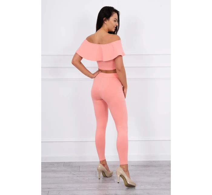 Sada s volánem meruňka