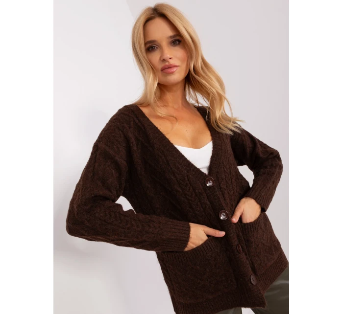 Jumper AT SW 2358.31 tmavě hnědá