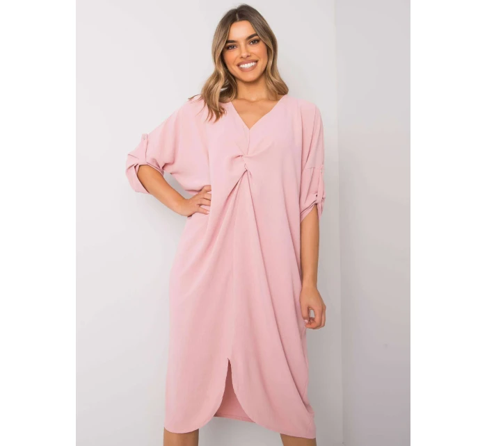 Šaty DHJ SK 20148.20 světle růžová