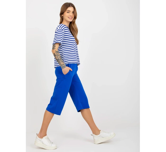 Dámská souprava EM KMPL 749.11 bílá a modrá - FPrice Dámská souprava EM KMPL 749.11 bílá a modrá - FPrice