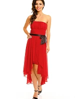 Společenské šaty korzetové HS-347 červené - MAYAADI