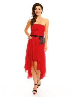 Společenské šaty korzetové HS-347 červené - MAYAADI