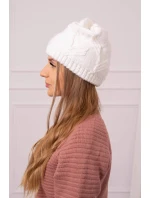 Majka dámská čepice K376 smetanová - Oliwier