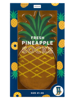 Ponožky SOXO Ananas v krabičce - ENG