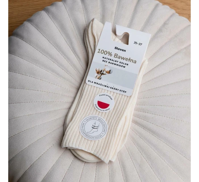 Ponožky model 21371029 100% bavlna 3540 - Steven Ponožky model 21371029 100% bavlna 3540 - Steven