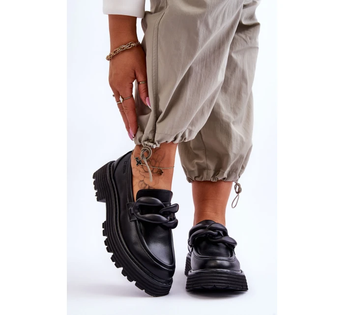 Kožené boty Big Star Černe model 21618129 - Big Star Shoes