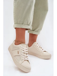 Dámské síťované tenisky Big Star TT274292 Béžové