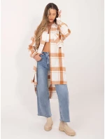 Koszula EM KS model 22087360 camelowy - FPrice Koszula EM KS model 22087360 camelowy - FPrice