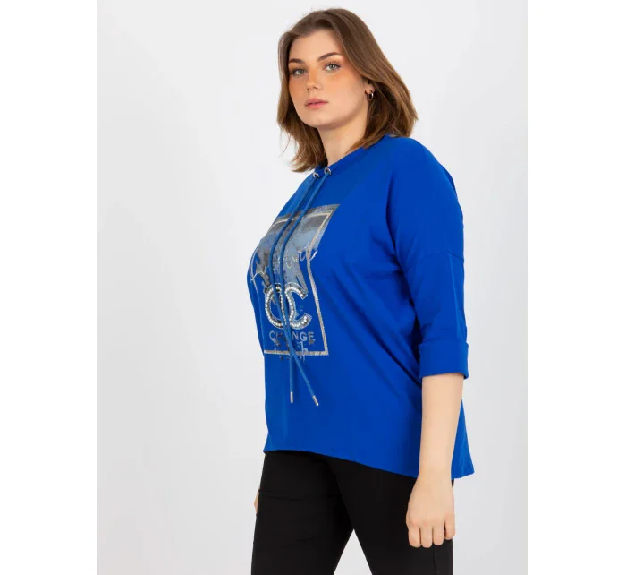 Dámská halenka RV BZ 8456.35 tmavě modrá - FPrice