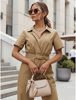 Dámský overal FAYSOL camel FashionStreet EY2457