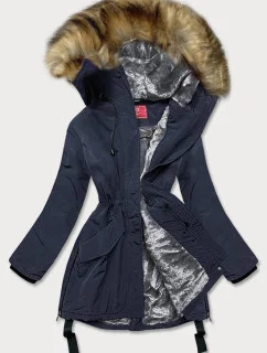 KURTKA DAMSKA Z  GRANATOWA model 21243145 - LHD