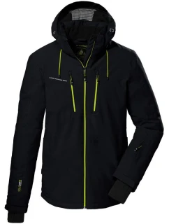 Pánská lyžařská bunda 44 zateplená zimní sportovní bunda s kapucí černá model 21350931 - Killtec