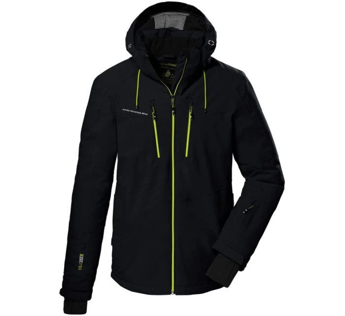 Pánská lyžařská bunda 44 zateplená zimní sportovní bunda s kapucí černá model 21350931 - Killtec Pánská lyžařská bunda 44 zateplená zimní sportovní bunda s kapucí černá model 21350931 - Killtec