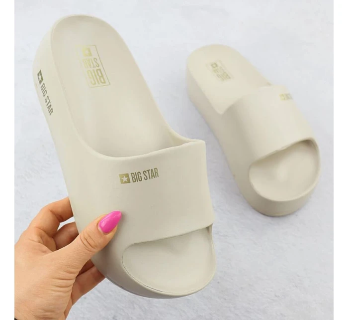 Big Star W SS274722 INT2155B žabky na platformě Big Star W SS274722 INT2155B žabky na platformě