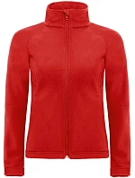 B&C Hooded Softshell /women Dámská 3-vrstvá softshellová bunda s kapucí 01.0937 red