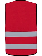 – Bezpečnostní vesta se zipem red model 22503530 - Korntex – Bezpečnostní vesta se zipem red model 22503530 - Korntex