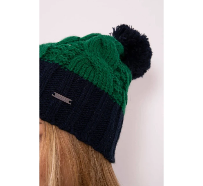 Paris fleecová čepice K212 zelená+zelená