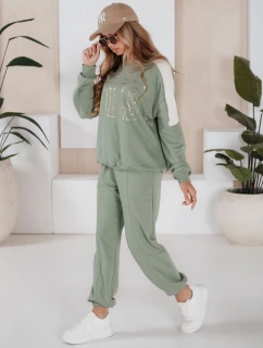 Dámská tepláková souprava BULLS light green FashionStreet AY0899