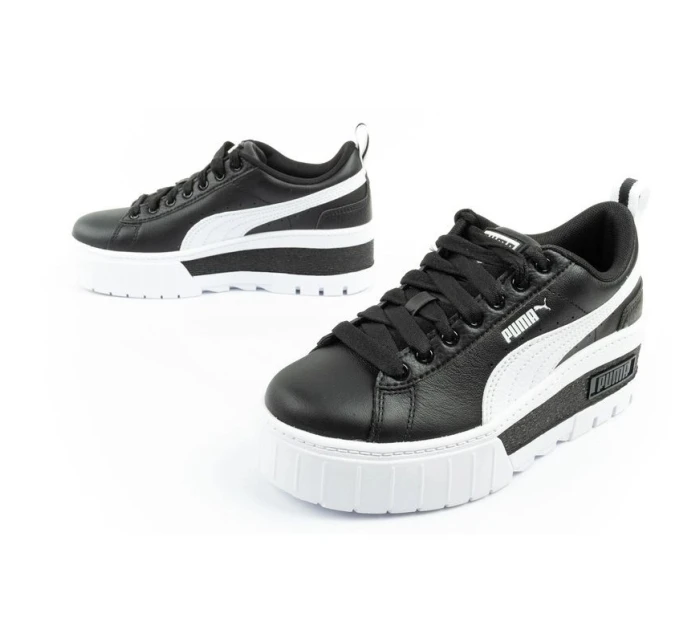 Puma Mayze dámské sportovní boty Sneakers platform black white fashionable dámské