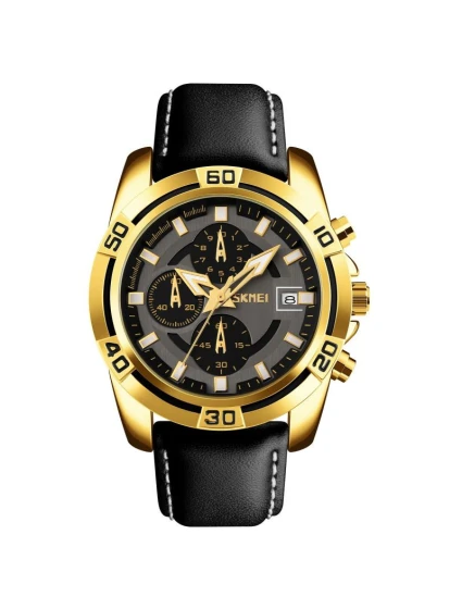 Pánské hodinky Skmei 9156GDBK + BOX Pánské hodinky Skmei 9156GDBK + BOX