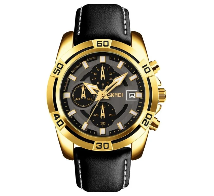 Pánské hodinky Skmei 9156GDBK + BOX Pánské hodinky Skmei 9156GDBK + BOX