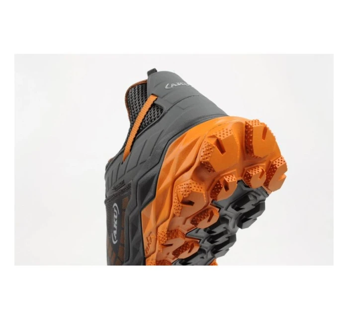 pánská trekingová sportovní obuv  šedá oranžová model 21948454 - Aku