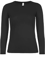 B&C #E150 LSL /women Dámské tričko s dlouhým rukávem 01.006T black B&C #E150 LSL /women Dámské tričko s dlouhým rukávem 01.006T black
