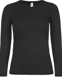 B&C #E150 LSL /women Dámské tričko s dlouhým rukávem model 22492557 black
