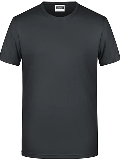 Daiber 8008 Pánské tričko z bio bavlny 02.8008 black