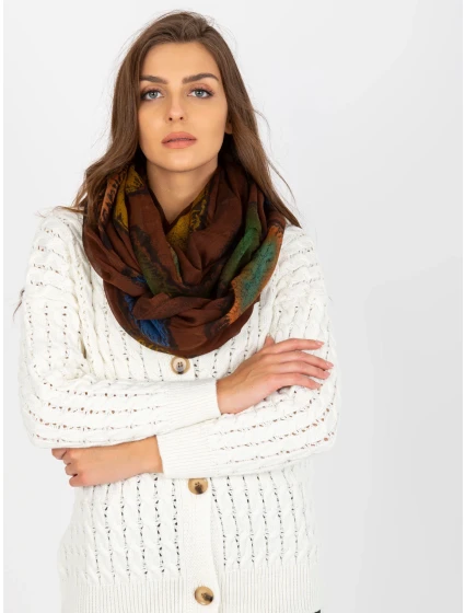 Tunelová šála AT KM 6209.04P hnědá