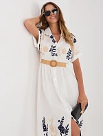 Šaty IR SK 2689 1.88 bílá a tmavě modrá