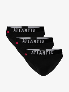 Pánské sportovní slipy ATLANTIC 3Pack - černé
