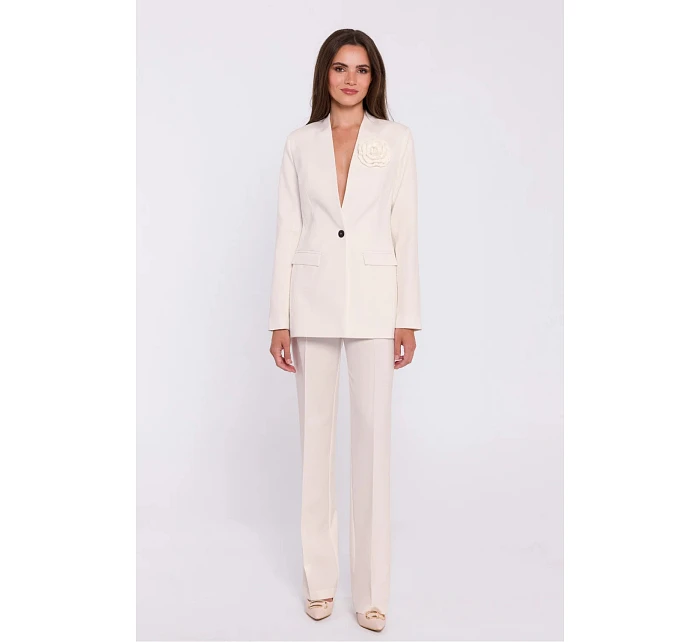 Dámské sako S370 slonovinové - Stylove