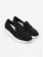 Trendy mokasíny černé dámské platforma Trendy mokasíny černé dámské platforma