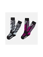 Ponožky Rossignol Jr Thermotech 2P růžové Ponožky Rossignol Jr Thermotech 2P růžové