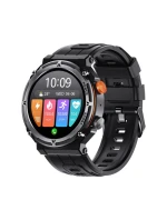 VELTORI VT130-1 Smartwatch Černý silikonový řemínek