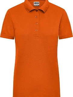 JN Dámské pracovní piqué polo 02.0 orange model 22491422 - Daiber
