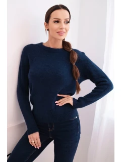 Dámský svetr z baby alpaky s dlouhým rukávem model 21489450 - K-Fashion