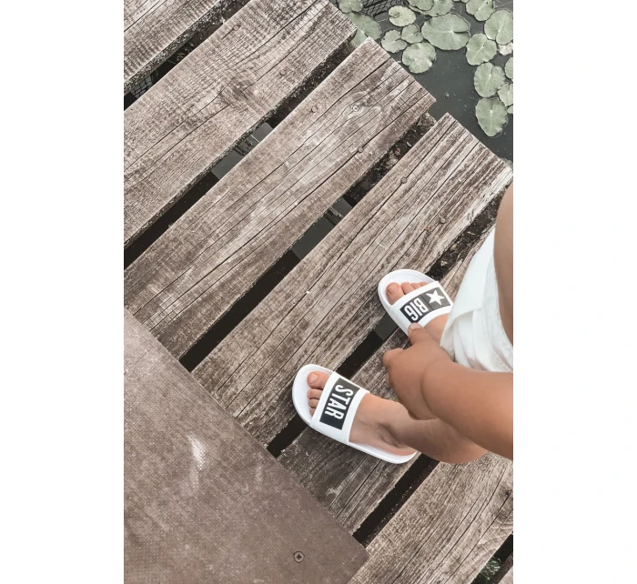 Nazouváky Dětská Big Star DD374154 Bílé