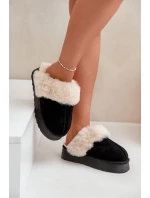 Dámské Sněhule Na Silné Podešvi S Kožíškem Černé Doriola Dámské Sněhule Na Silné Podešvi S Kožíškem Černé Doriola