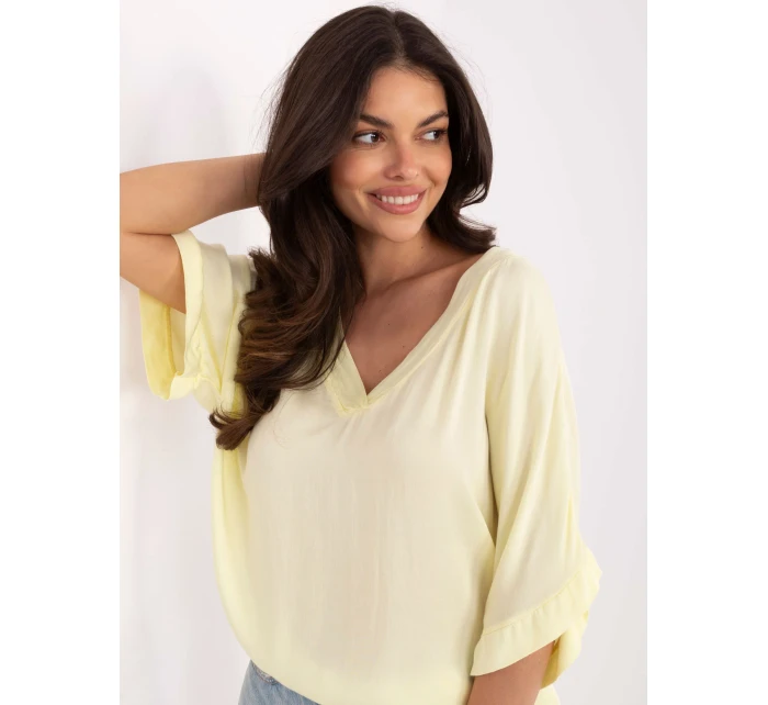 Halenka TW BZ BI 3228.75 světle žlutá Halenka TW BZ BI 3228.75 světle žlutá