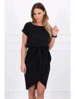 Dámské úpletové šaty model 20731842 černé - Kesi