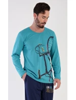 Pánské pyžamo dlouhé Dominik