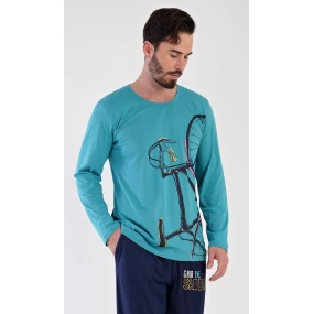 Pánské pyžamo dlouhé model 19156693 - Vienetta MAN