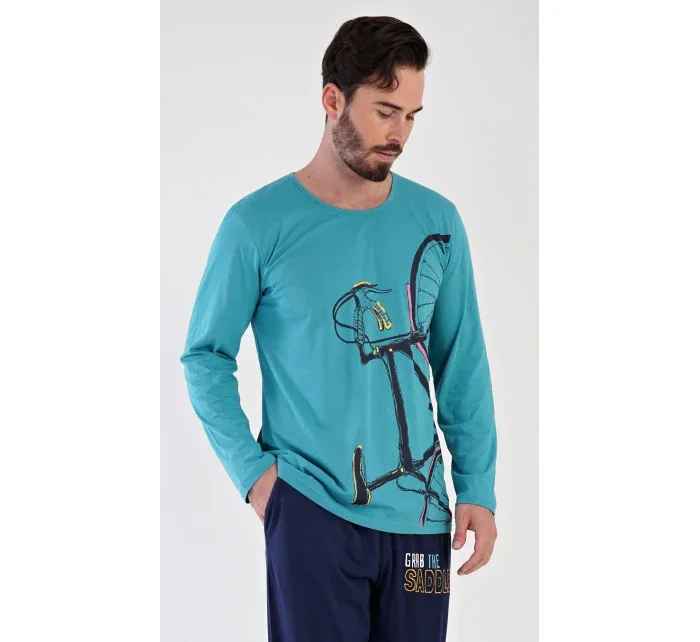 Pánské pyžamo dlouhé Dominik